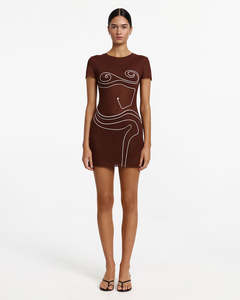Bexley Mini Dress - Oak