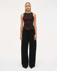 Yoko Baggy Gasoline - Jet Black