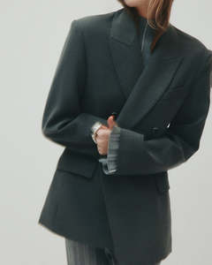 Fosca Blazer - Charcoal