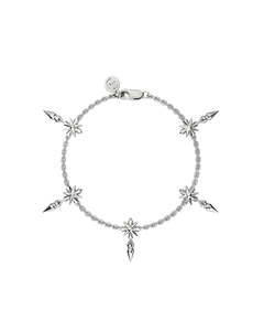 Womens Jewellery: Midnight Cross Bracelet
