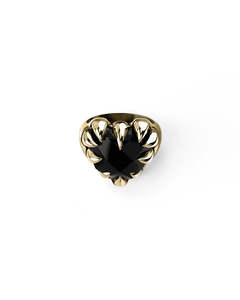 Womens Jewellery: Love Claw Cocktail Rings - Gold
