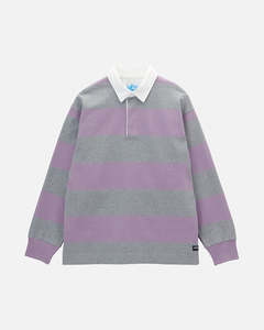Langdon Rugby Shirt - Heather Purple