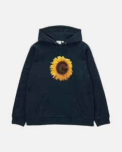 Mens Hoodies Sweats Knitwear: G-Flower Hoodie - Vintage Black