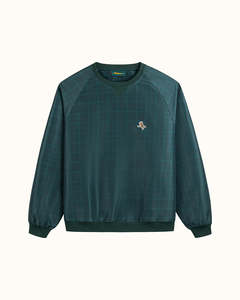 Gold Label Checkered Pullover - Forest
