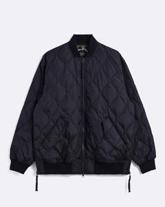 Military MA-1 Type Down Jacket - Black