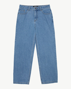 Mens Jeans: Ninety Twos - Denim Relaxed Jean - Worn Blue
