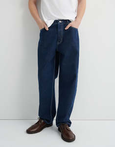 Mens Jeans: Riley Jeans - Indigo Denim