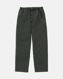 Mens Pants: Straight Fit Pants - Smokey Grey