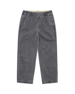 Mens Pants: Double Pleated Wide Pant - Navy