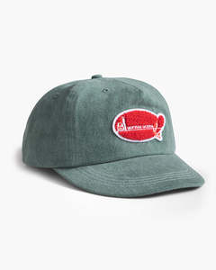 Mens Hats Caps And Beanies: Carp Patch Cap - Pine