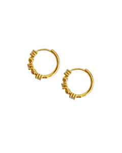 Mountain And Moon: Gia Earrings - Gold