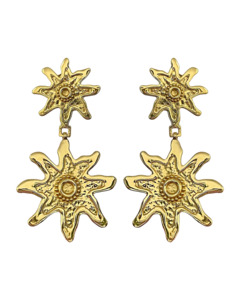 Mountain And Moon: Mirabella Earings - Gold