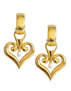 Mountain And Moon: Bella Earrings - Gold