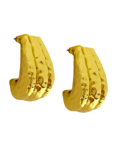 Mountain And Moon: Jones Earrings - Gold