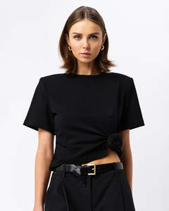 Mossman: Tied & True Top - Black