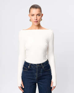 Mossman: Camden Top - White