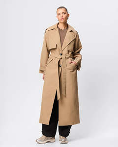 Franklin Trench Coat - Sand