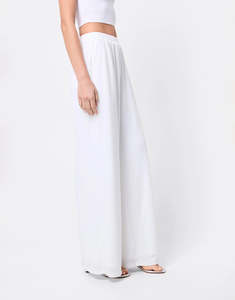 Mossman: Free Falling Pant - White