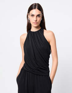 Mossman: Free Falling Top - Black