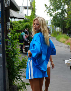 Luna Lane: The Maya Mini Skirt - Blue