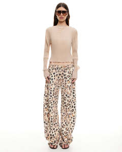 Lioness: Ford Long Sleeve Top - Beige