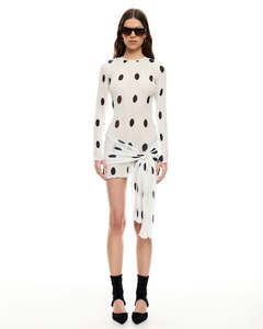 Ford Mini Dress - Moonlight Polka
