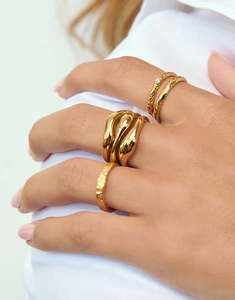 Isabel Gold Ring - Gold