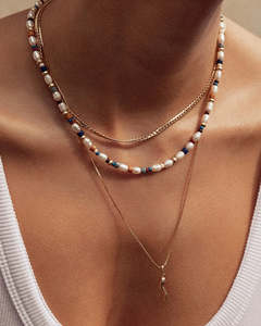 Cornicello Gold Charm Necklace - Gold