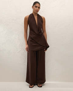 Womens Pants: Astrid Pant - Chocolate