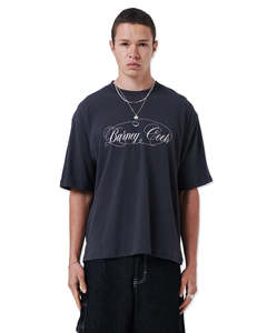 Barney Cools: Script Tee - Aged Black