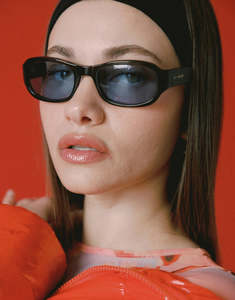 Lu Goldie: Jordyn Sunglasses - Ash