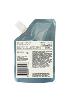 Foile Skincare: Milky Emulsion Cleanser Refill 50ml - White