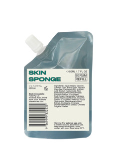 Skin Sponge Serum Refill 50ml - Green