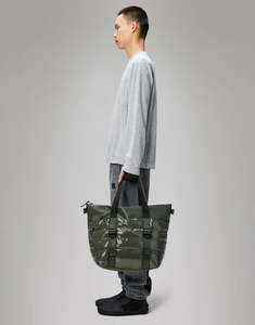 Puffer Mix Tote Bag Mini W3 - Swamp