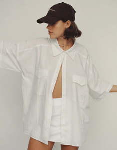 Commonplace Essentials: Ease Shirt - White