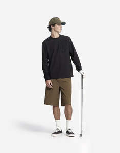 Windblocker Long Sleeve Crew - Black