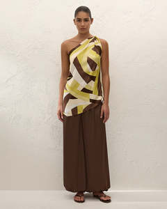 Cove Balloon Pant - Chocolate