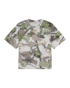 Kawakawa Camo Tee - White