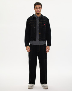 New: A1 Jacket Blake Recycled Denim Jacket - Washed Black