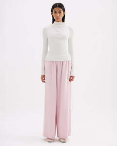 Mimi Long Sleeve Top - Salt