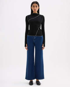 Aslan Long Sleeve Top - Black