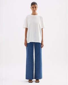Organic Boyfriend Tee - White