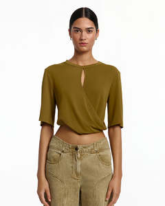 Jolie Tee - Mossgold