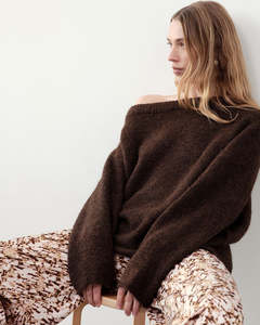 Lavinia Knit - Chocolate