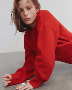 Elsie Knit - Vermillion