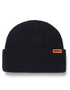 Tall Wharfie Beanie - Black
