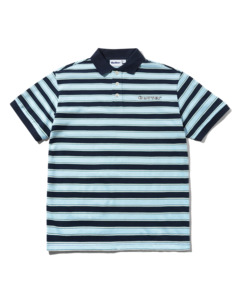 Witness Stripe Polo - Navy / Blue