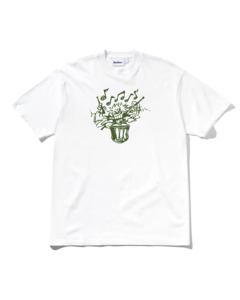 Mens T Shirts: Blaring Tee - White