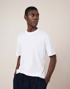 Mens T Shirts: Staple T-Shirt - White