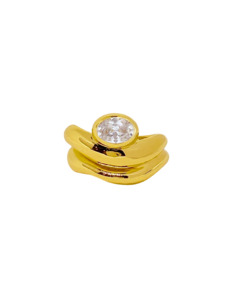 Womens Jewellery: Mila Ring - Gold